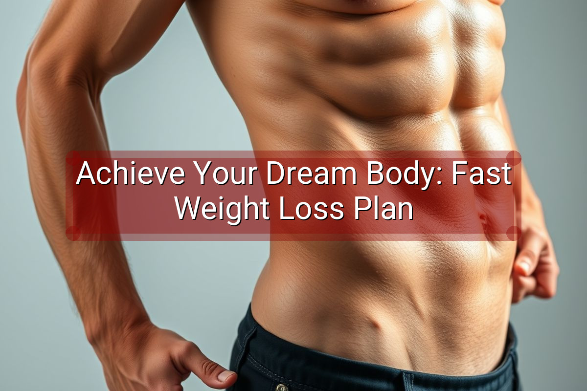 Achieve Your Dream Body: Fast Weight Loss Plan